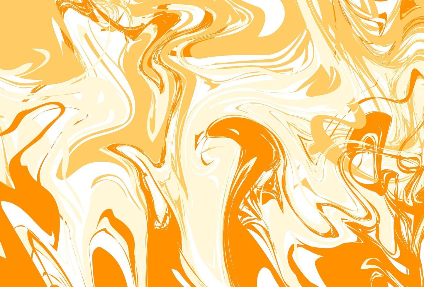abstract marble patterns, wood texture, watercolor marble patterns. Orange and yellow. Vector background. Trendy textiles, fabrics, wrappers. Aqua ink painting on water