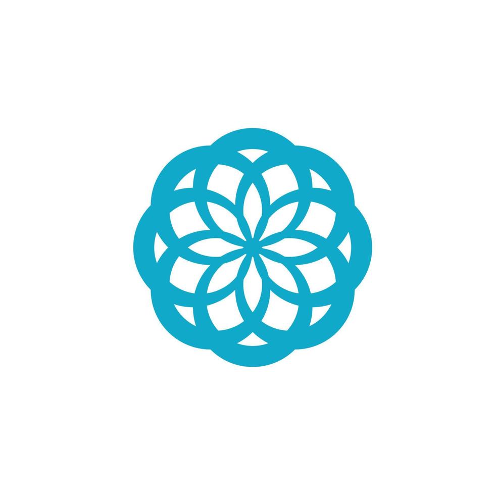 flower vector icon design