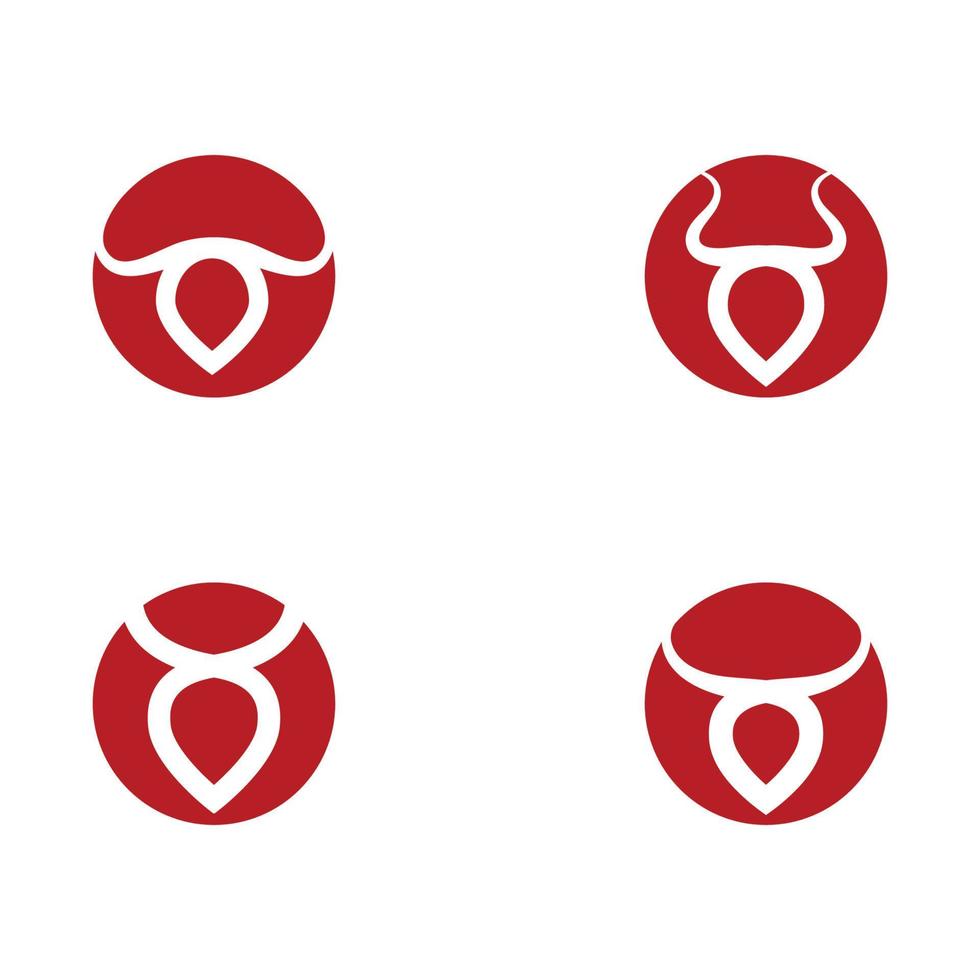 Taurus Logo Template vector icon illustration design