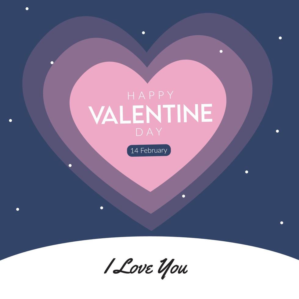 Happy valentine days vector