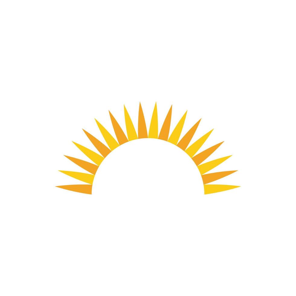 Sun Vector illustration Icon
