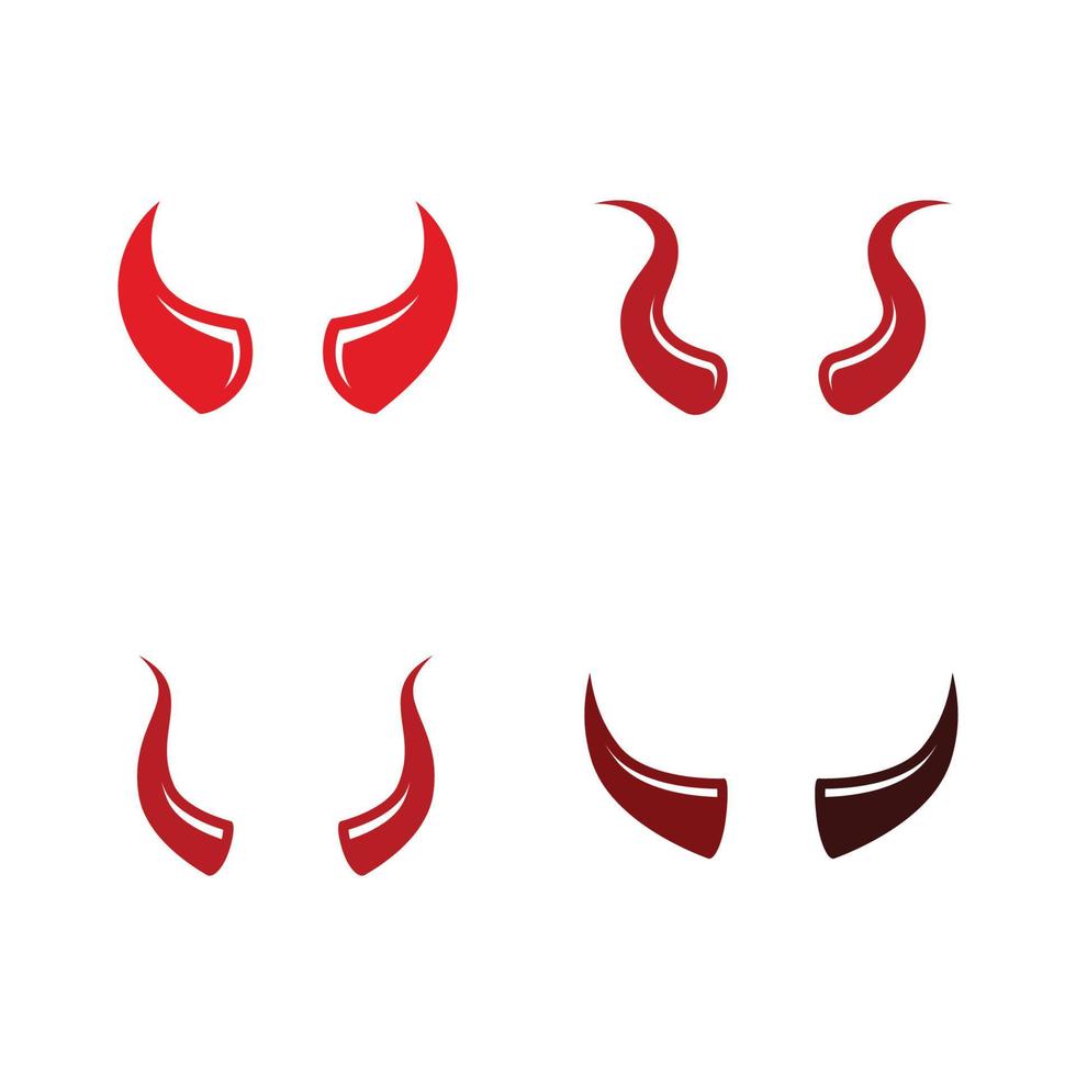 Devil horn Vector icon