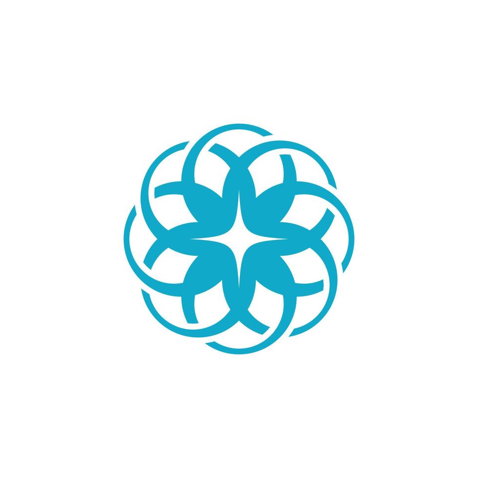 flower vector icon design