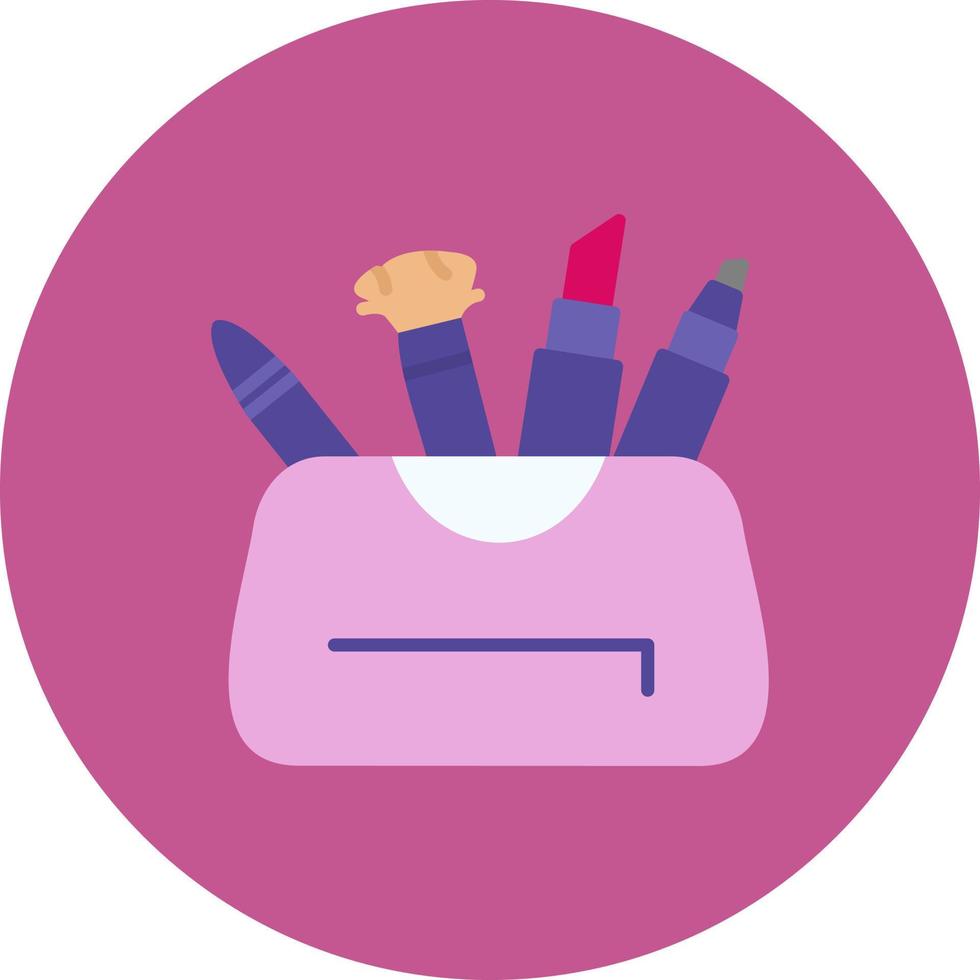 make up bag Vector Icon