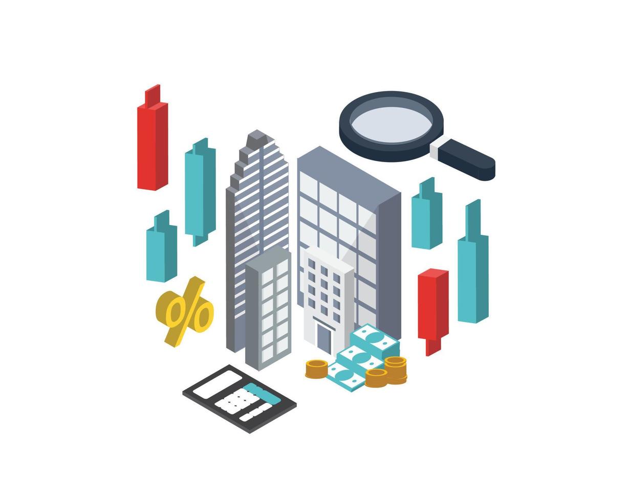Net asset value or NAV of an investment company is the company total assets minus its total liabilities vector