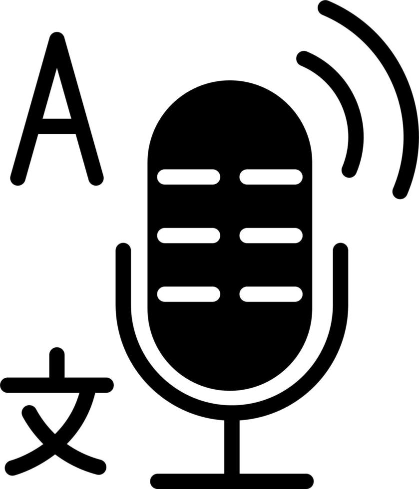 Microphone Vector Icon