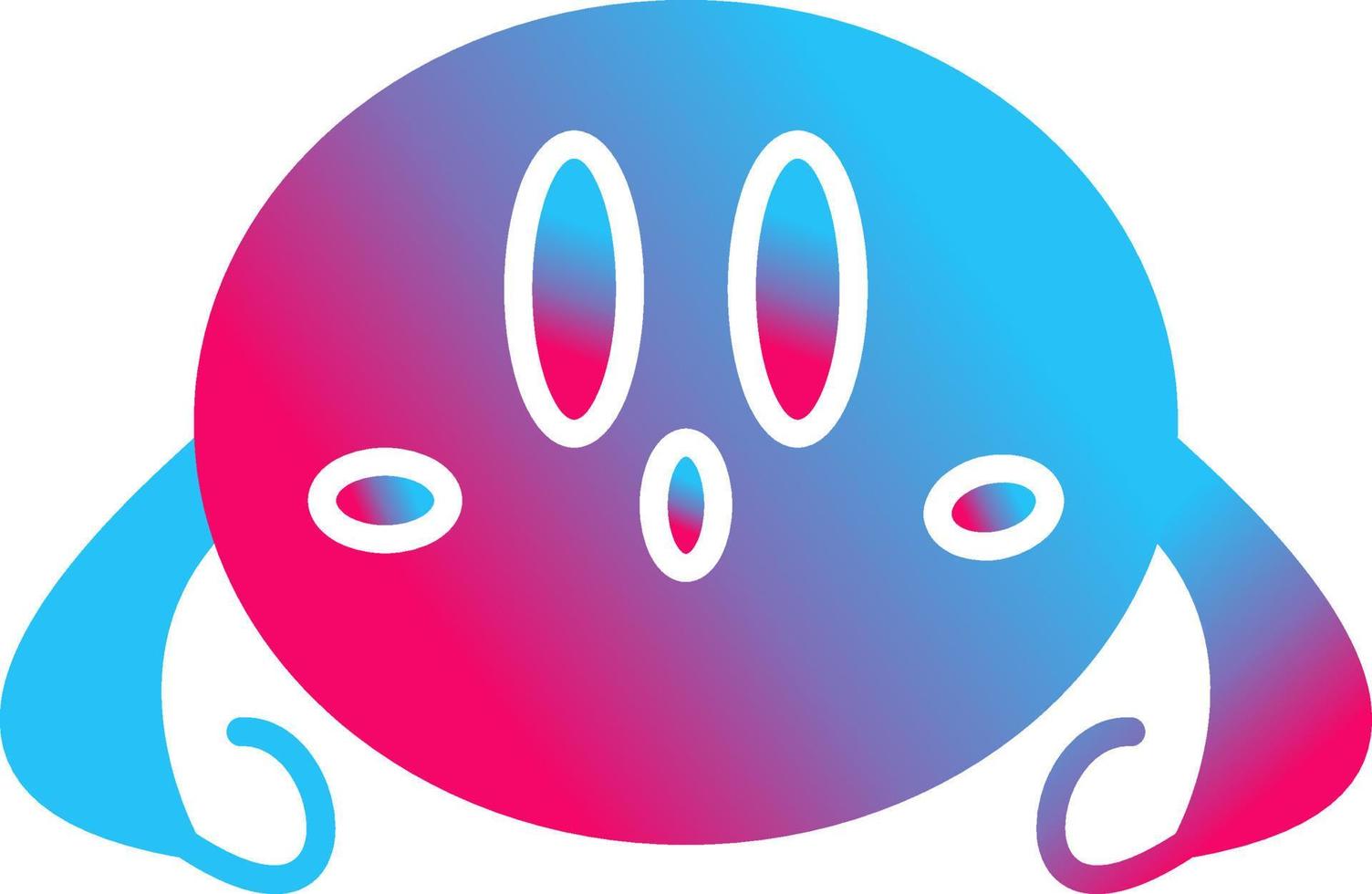 Unique Game Character Vector Icon