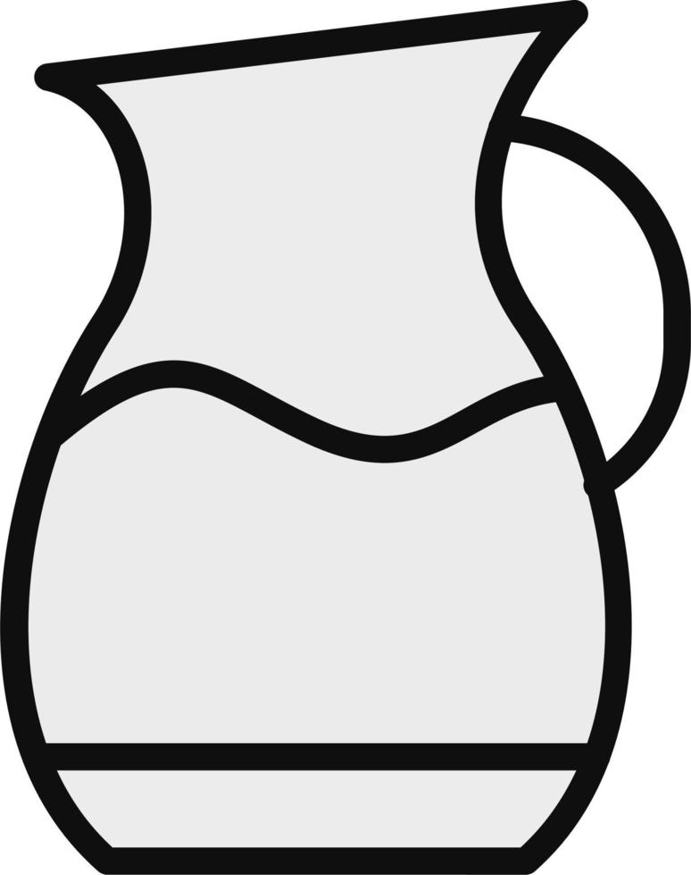 Water Jar Vector Icon