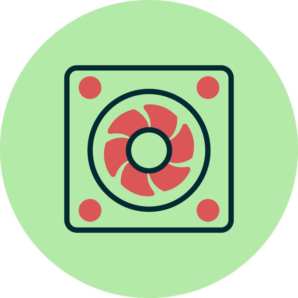 Cooling Fan Vector Icon