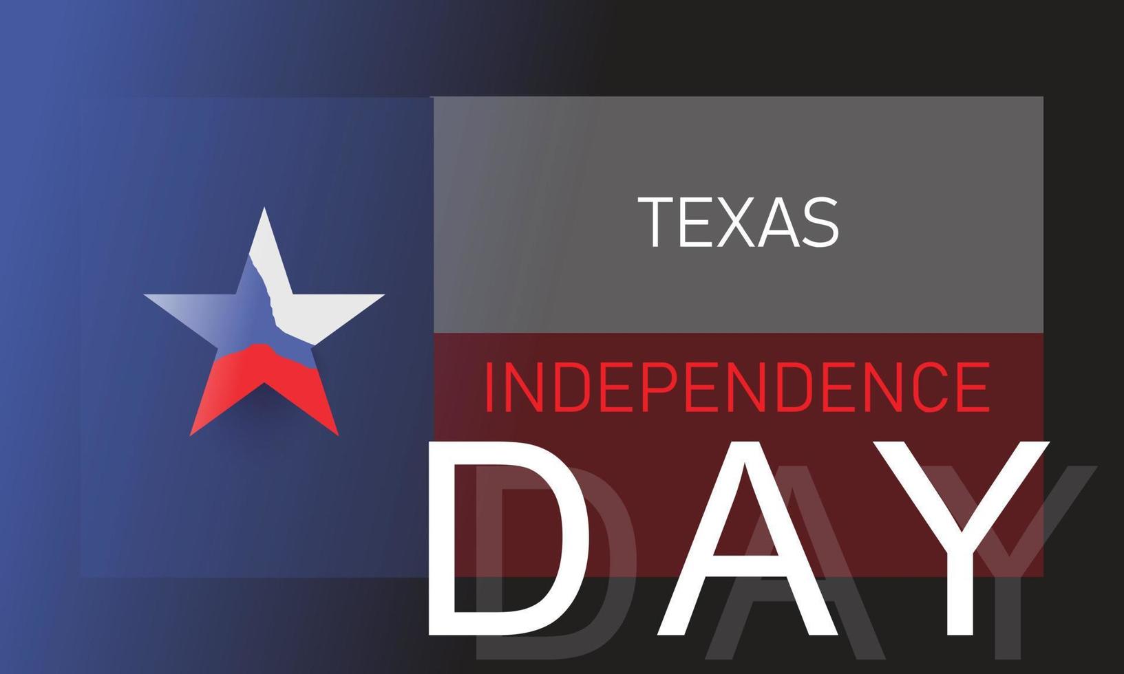 Texas Independence Day Background. Banner, Poster, Vector Illustration.