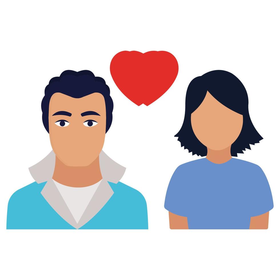 Couple which can easily edit or modify vector