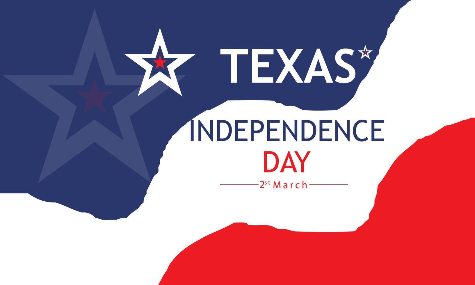 Texas Independence Day Background. Banner, Poster, Vector Illustration.