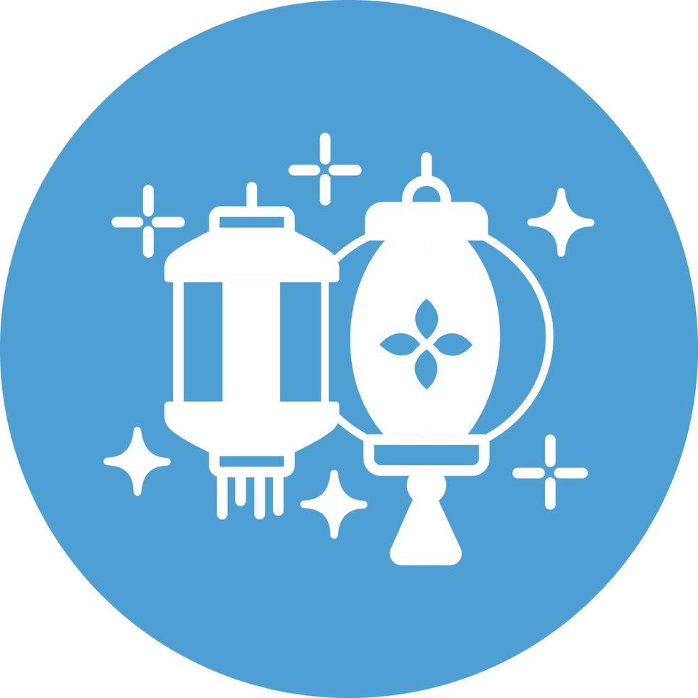 Lantern lamp which can easily edit or modify vector