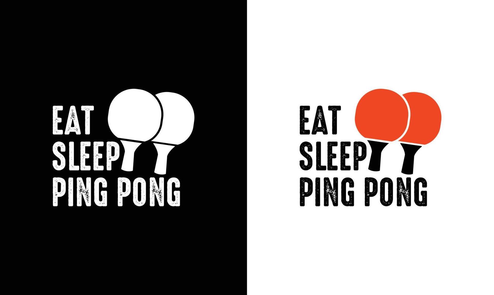 Ping Pong Table Tennis Quote T shirt design, typography vector