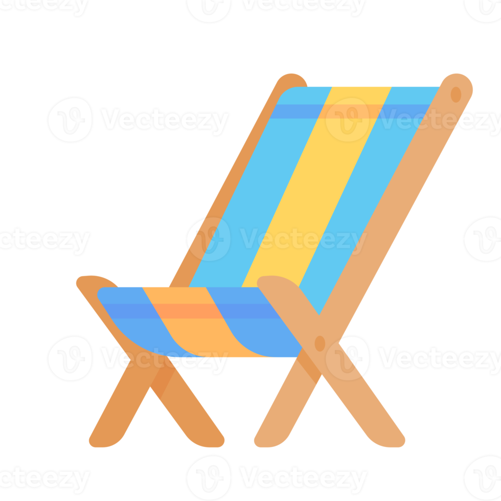 Free colorful beach chairs For relaxing by the sea on vacation 19786855
