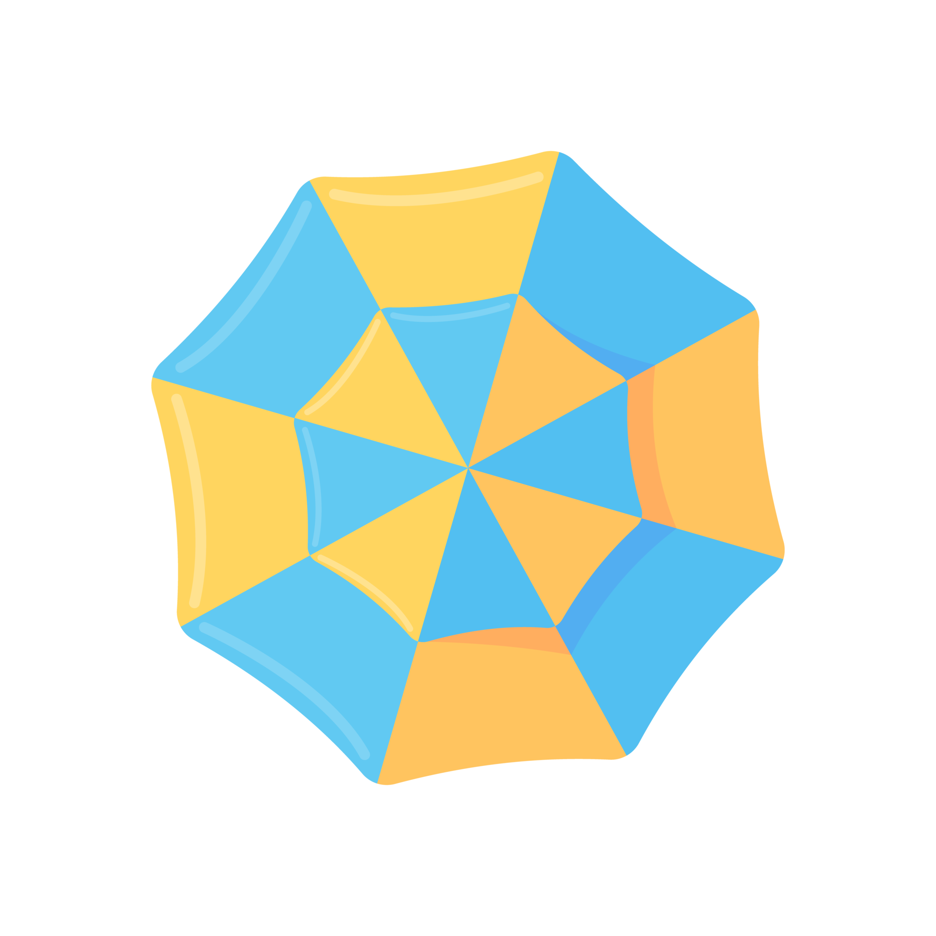 colorful beach umbrellas For protection from summer beach heat