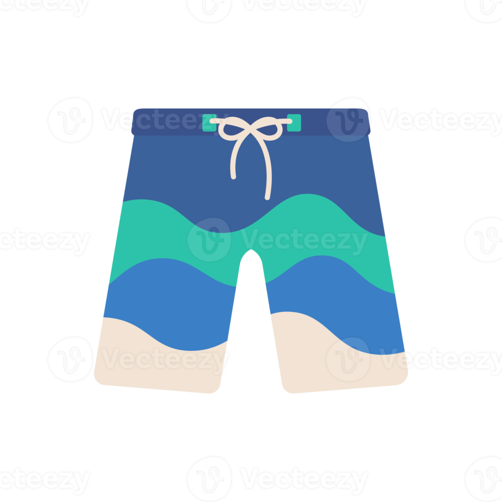 Surf pants. Clothing for water activities in surfing. summer seaside relaxation png