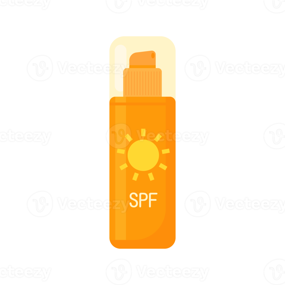 Sunscreen Lotion protects skin from the sun during summer. 19786871 PNG