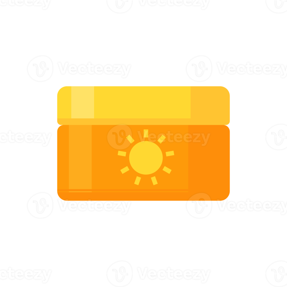 Sunscreen Lotion protects skin from the sun during summer. 19786906 PNG