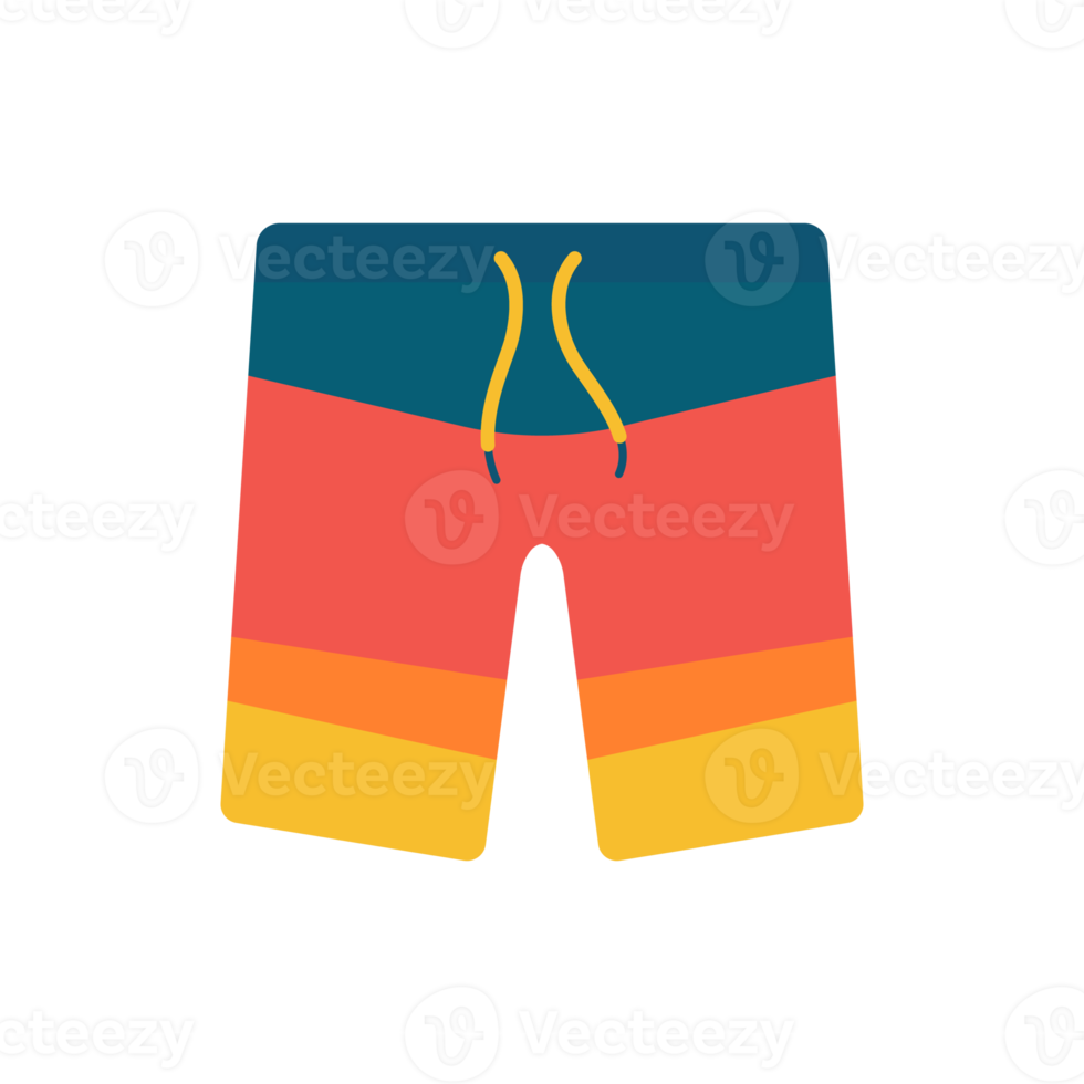 Surf pants. Clothing for water activities in surfing. summer seaside relaxation png