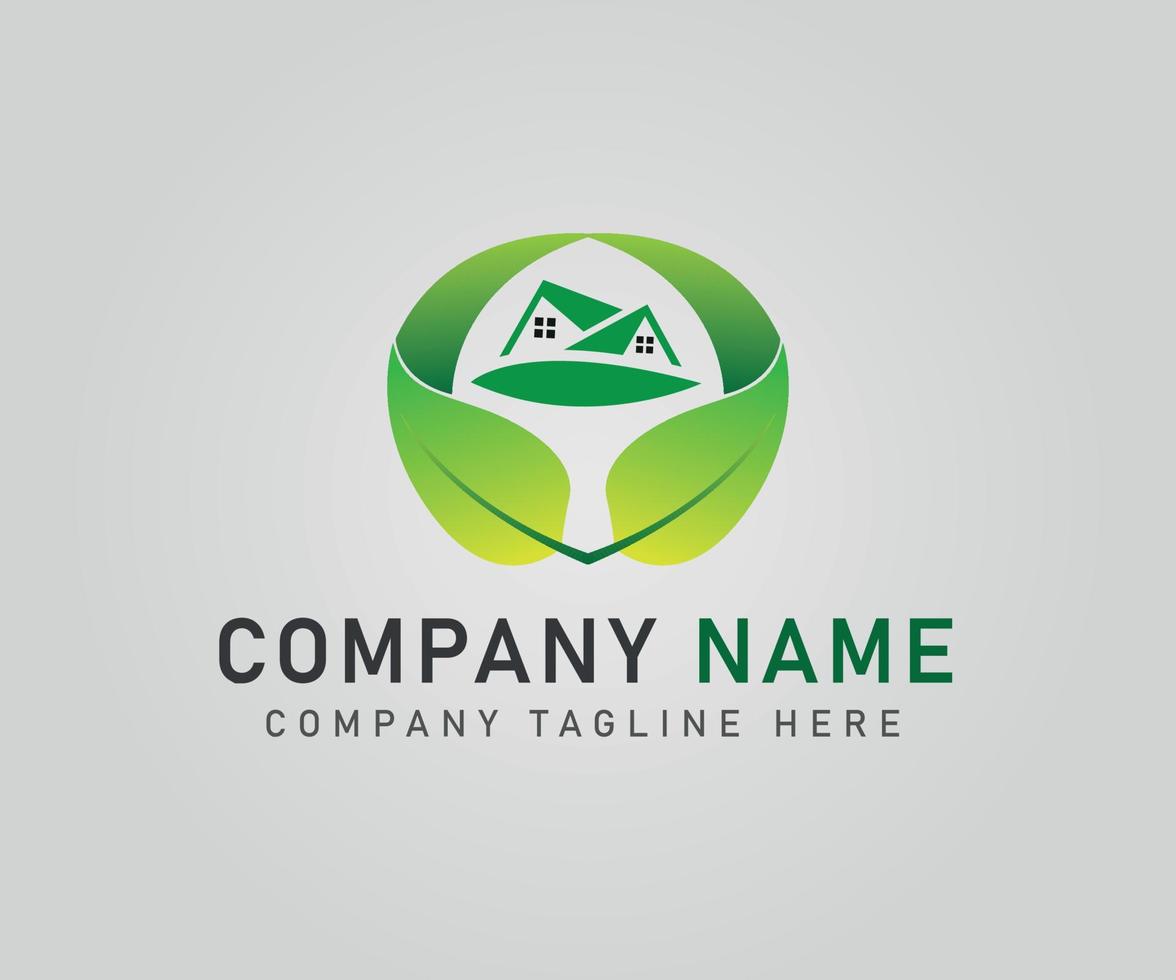 Real Estate Logo Design Template for Business vector