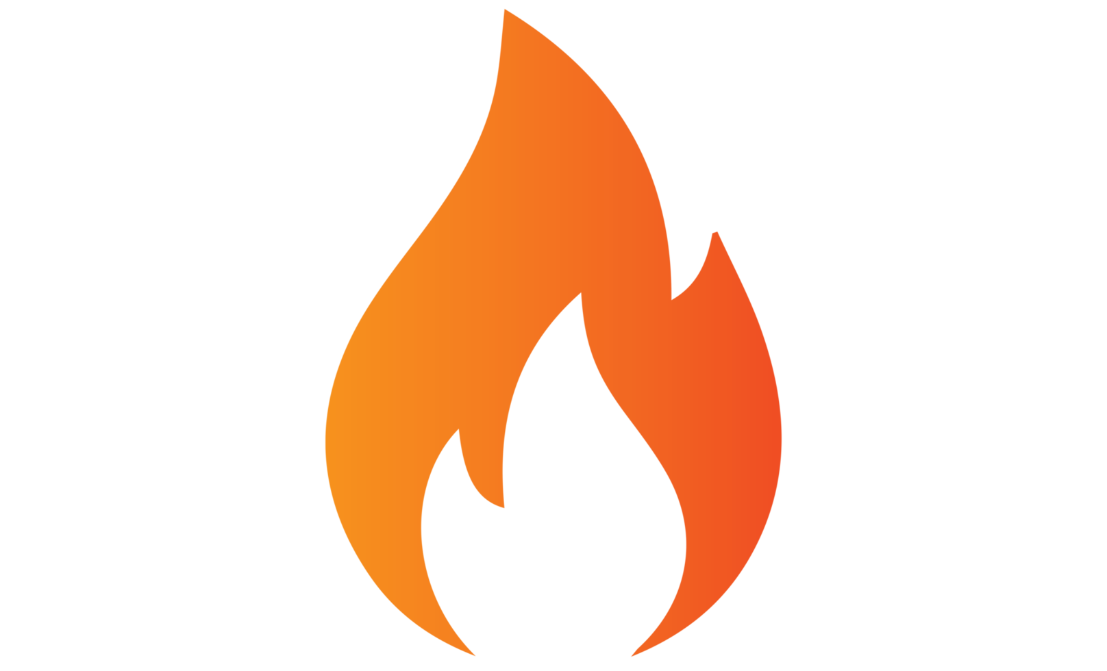 fuego icono en transparente antecedentes png