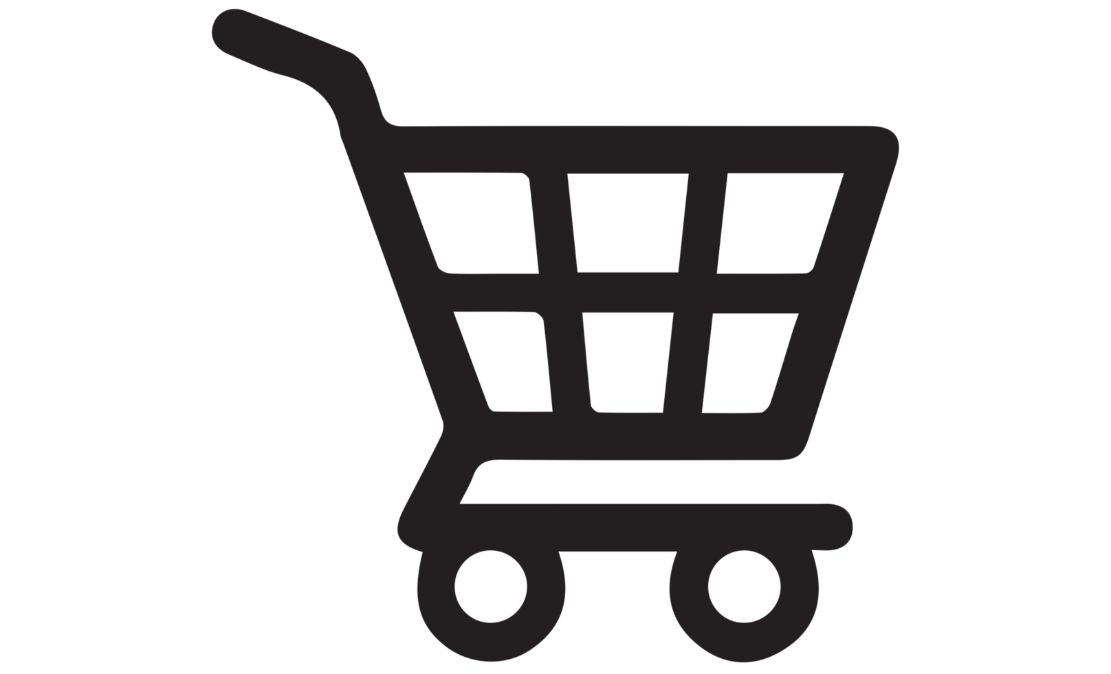 shopping carrello icona - shopping cestino su trasparente sfondo png