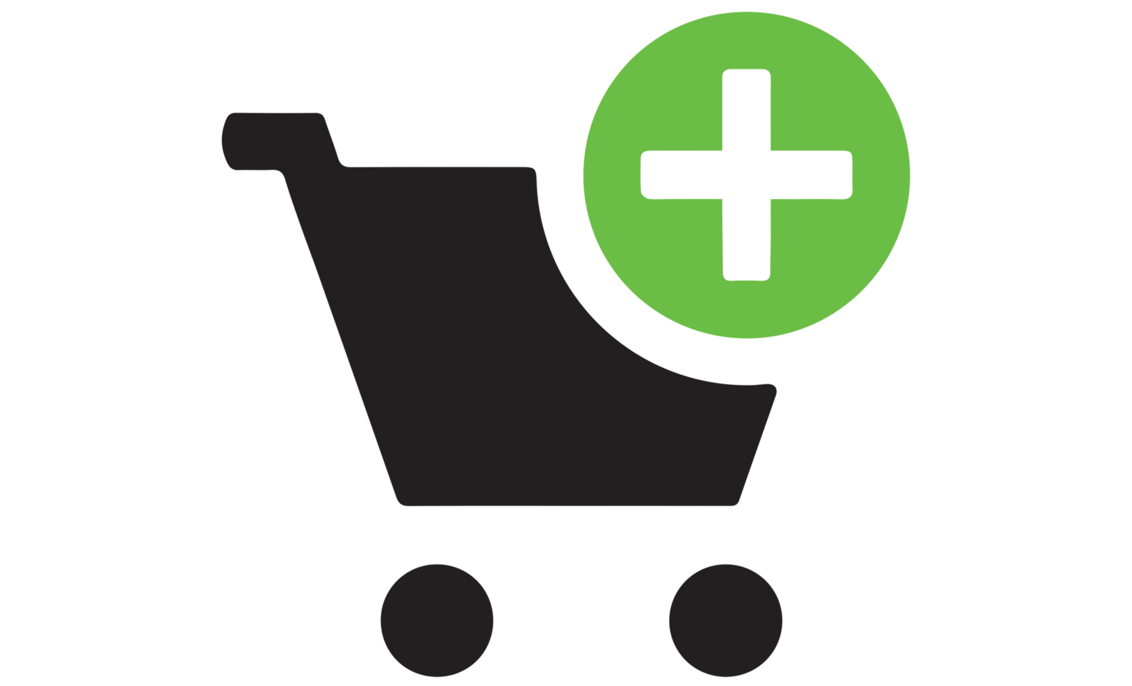 shopping cart icon - shopping basket on transparent background PNG