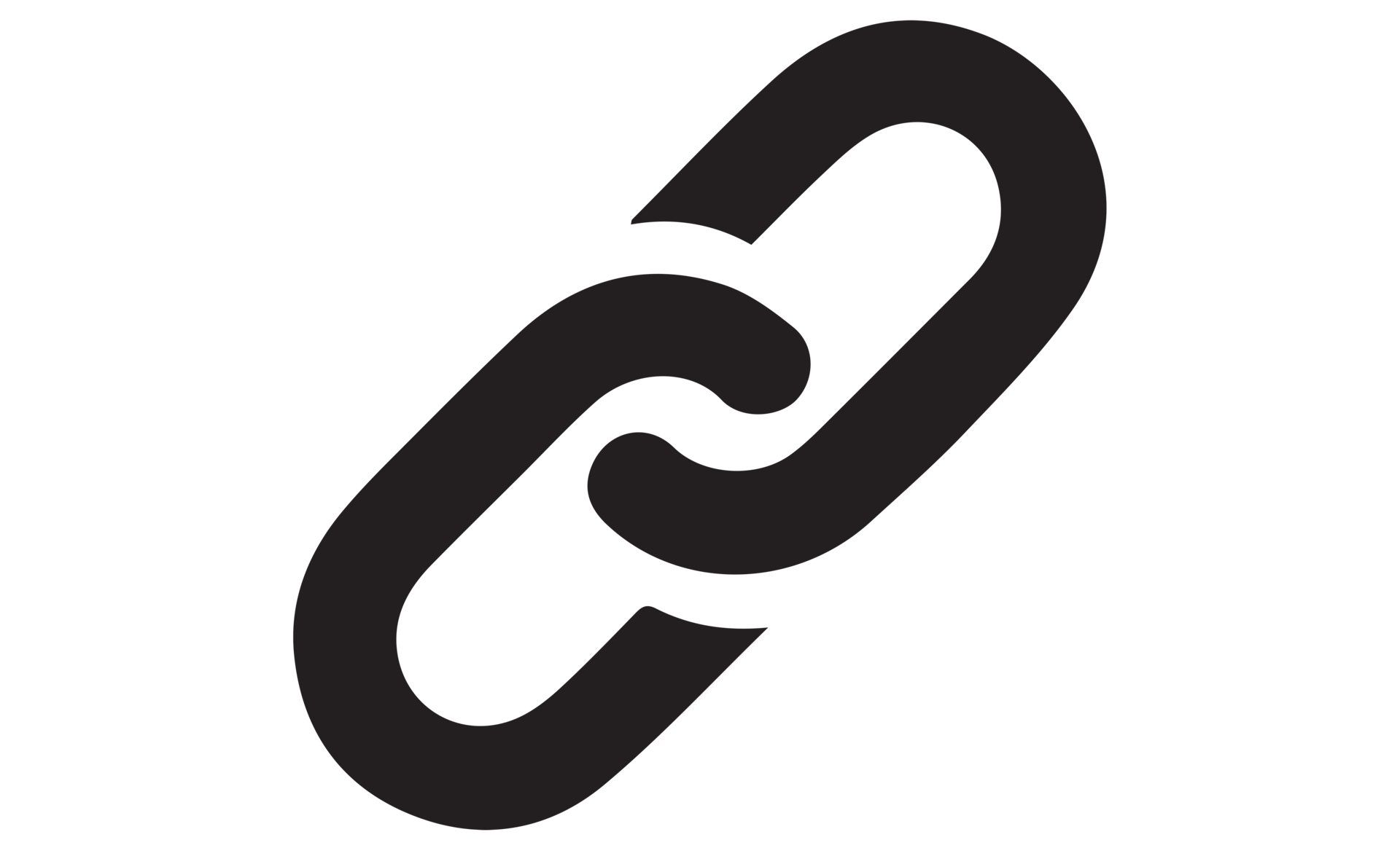 Link flat on transparent background 19787073 PNG