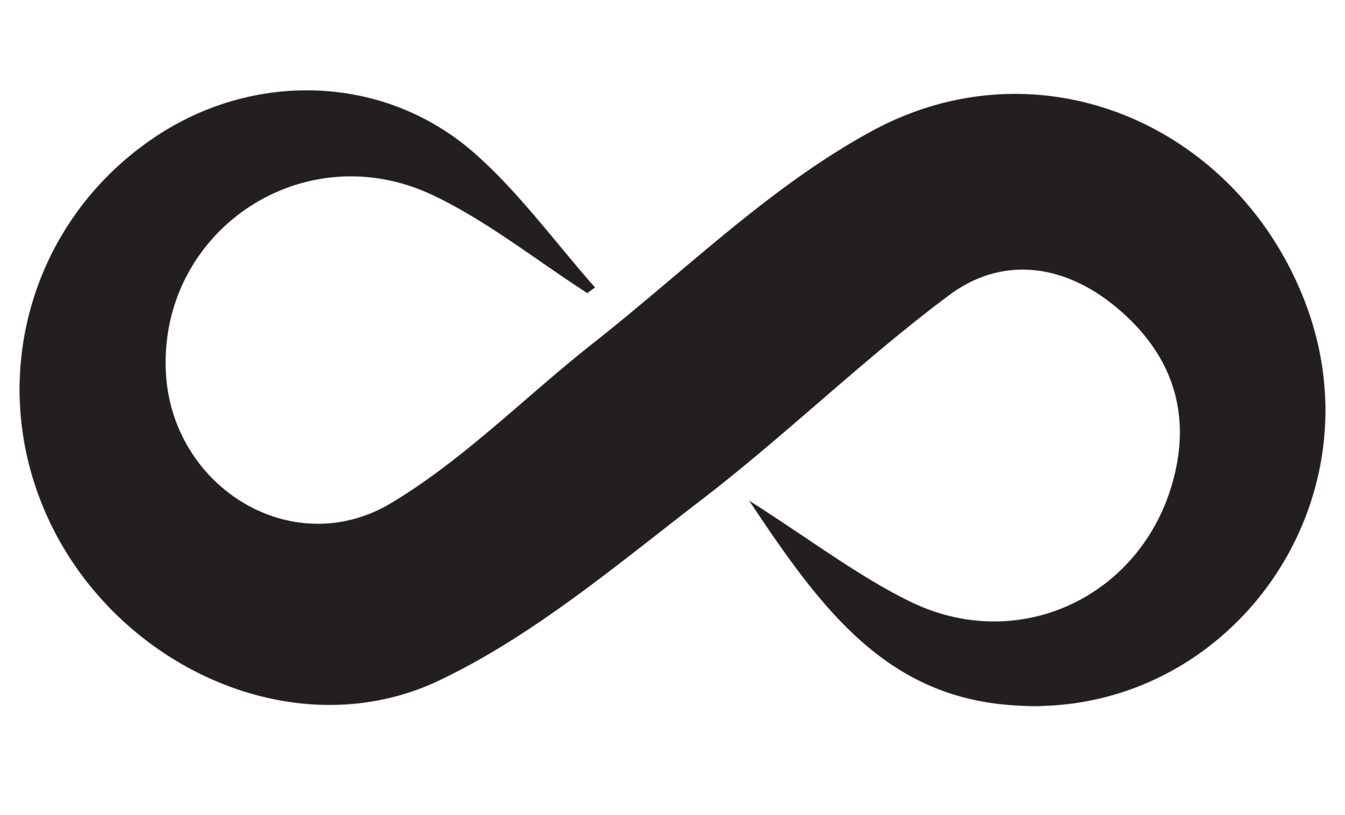 infinity symbol black on transparent background PNG 19787089 PNG