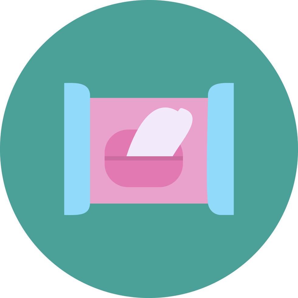 Makeup remover wipes Vector Icon