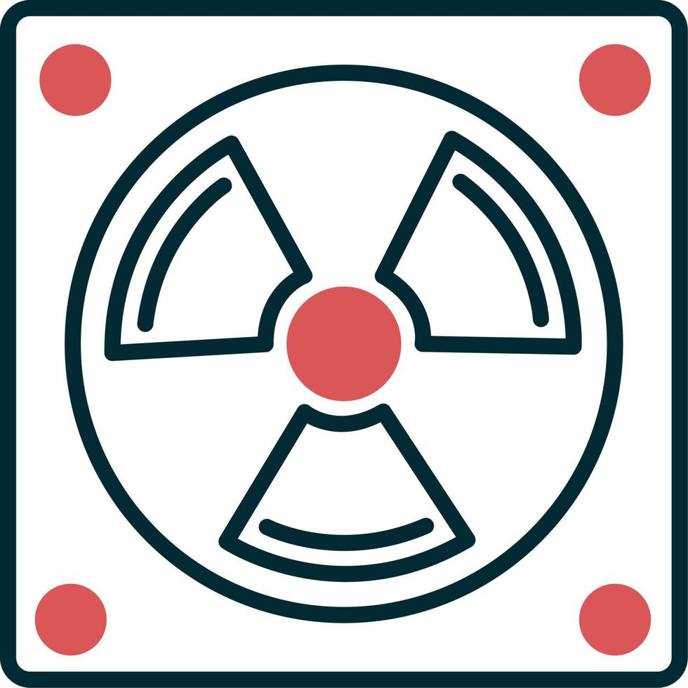 icono de vector de ventilador