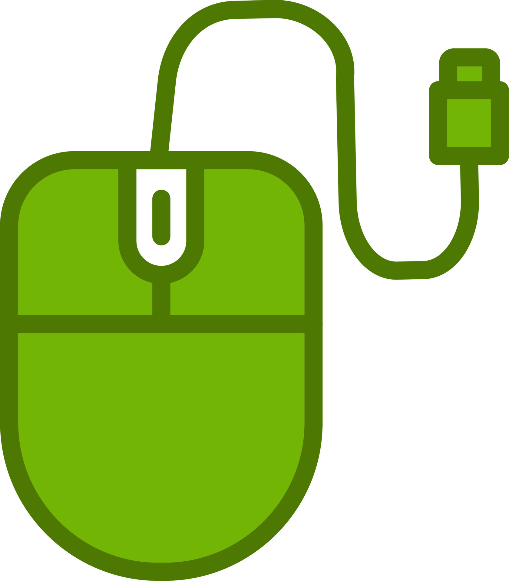 Computer Mouse Vector Icon 19787918 Vector Art at Vecteezy