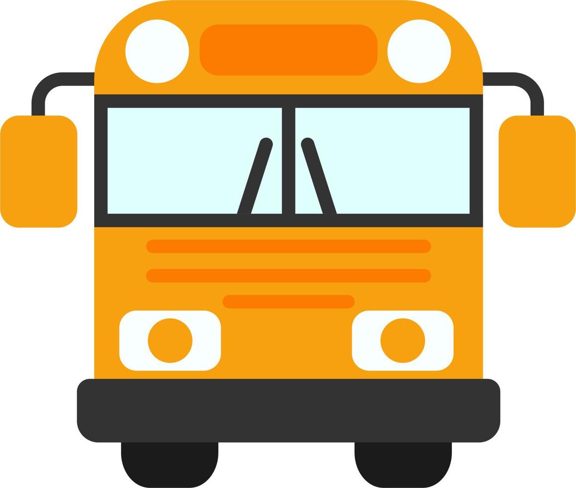 School bus Vector Icon