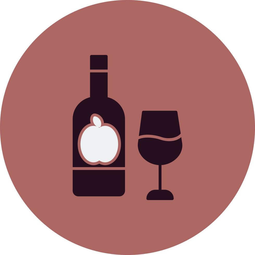 icono de vector de vino