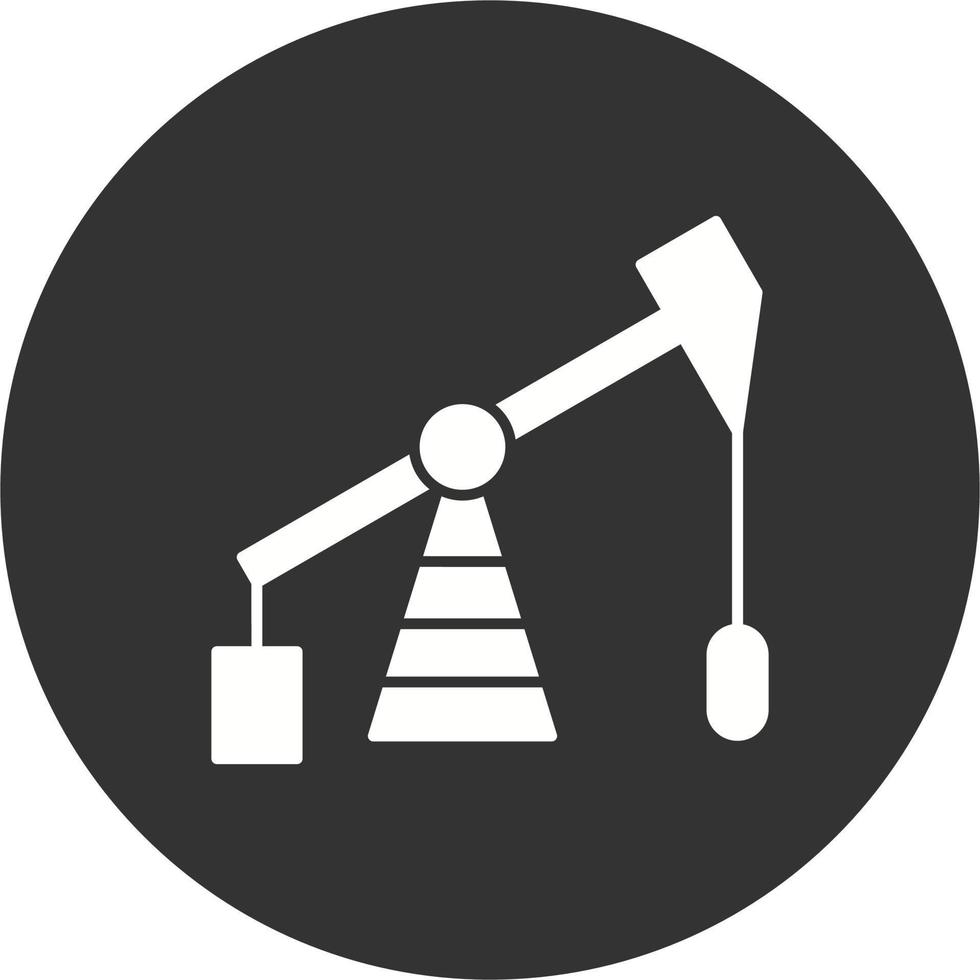 Oil Pump Vector Icon