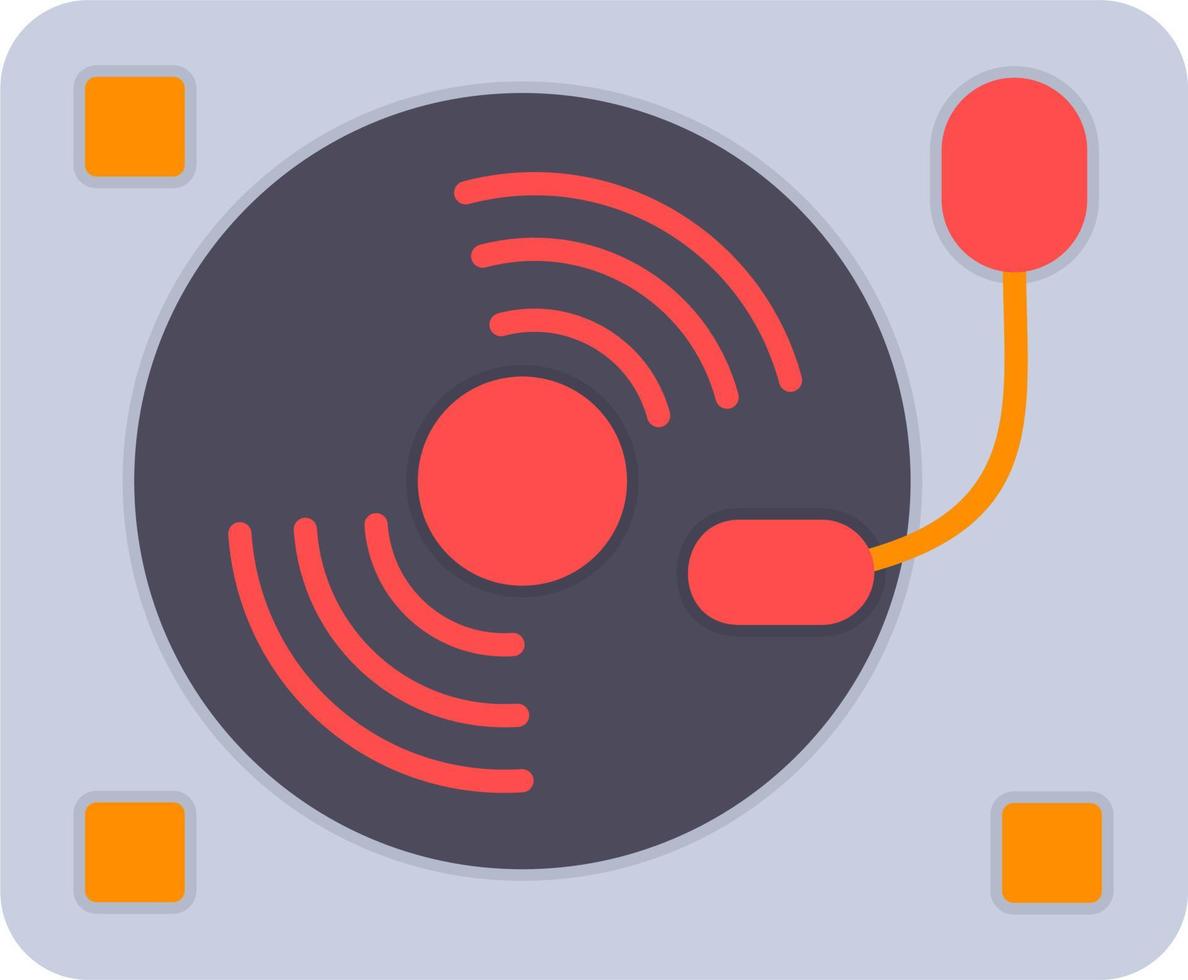 Turntable Vector Icon