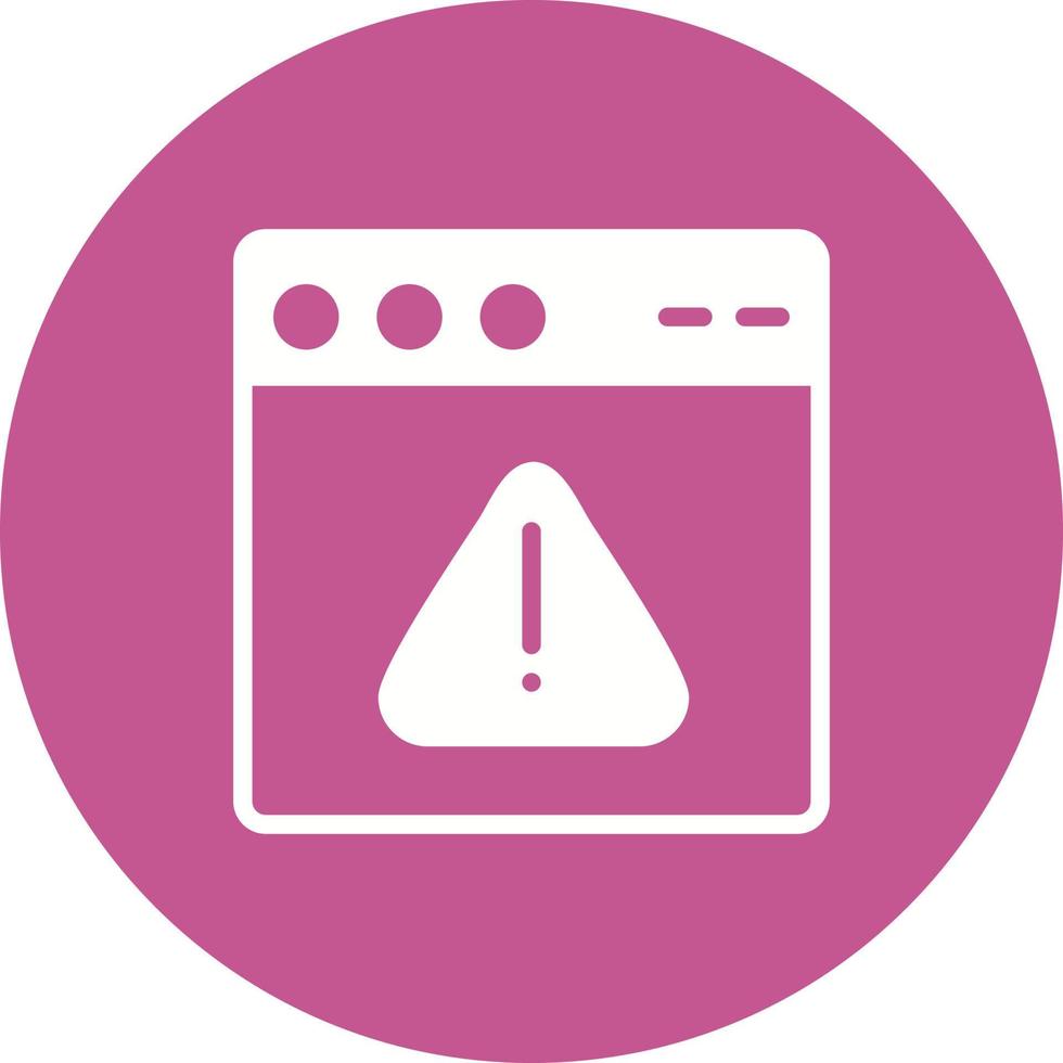 Web Browser Vector Icon