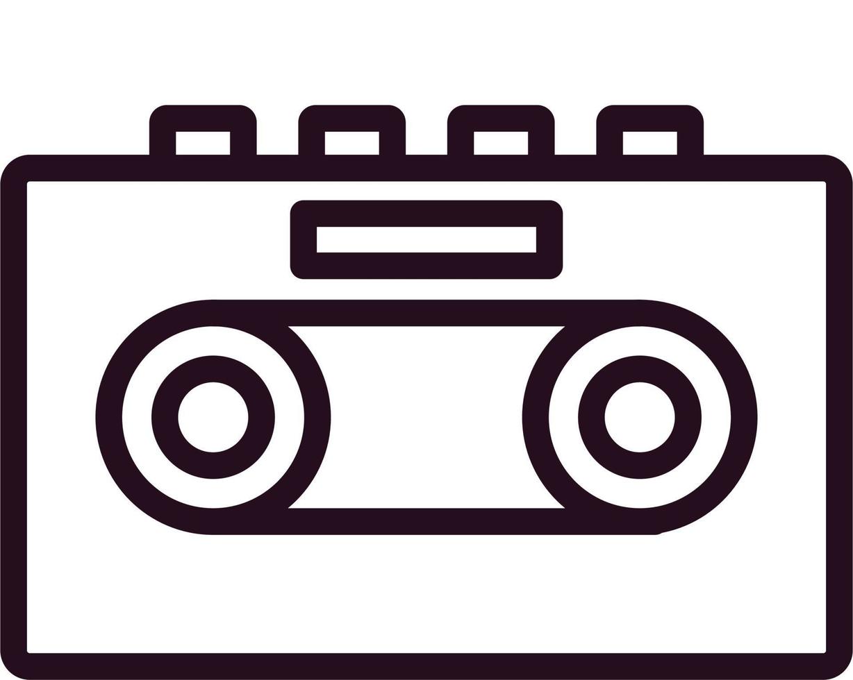 Tape Recorder Vector Icon