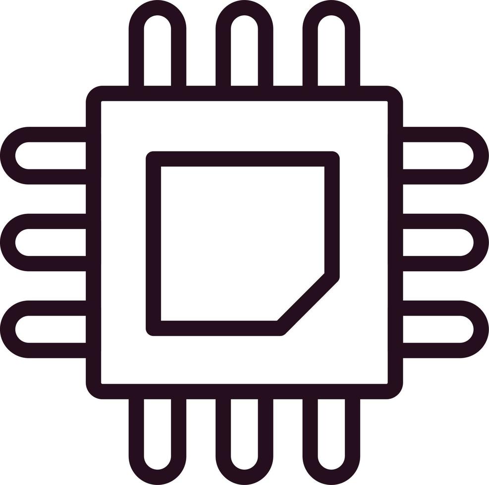 Cpu Vector Icon