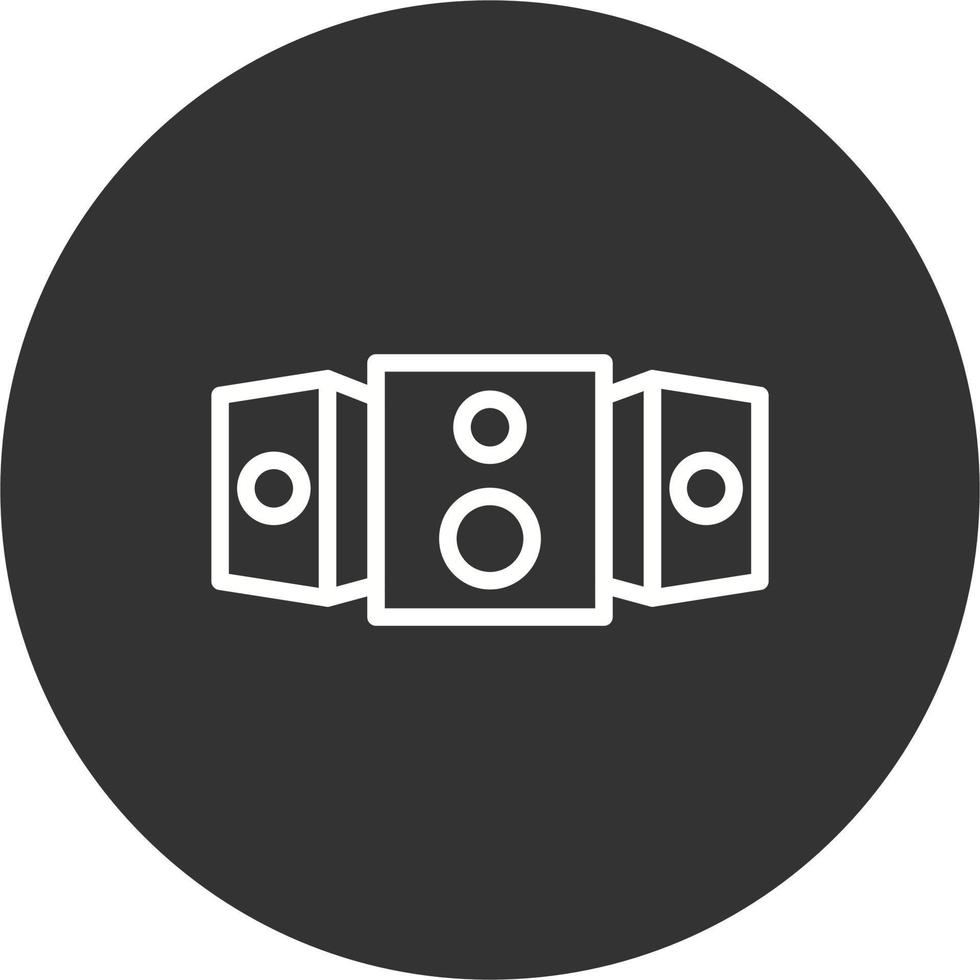 Sound System Vector Icon