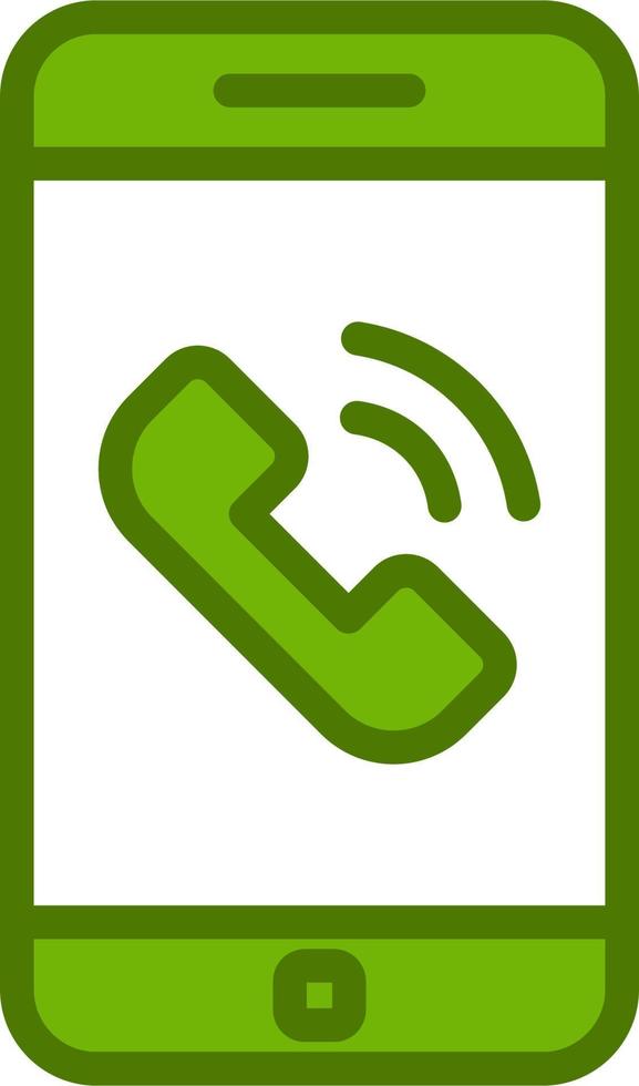 Phone Call Vector Icon