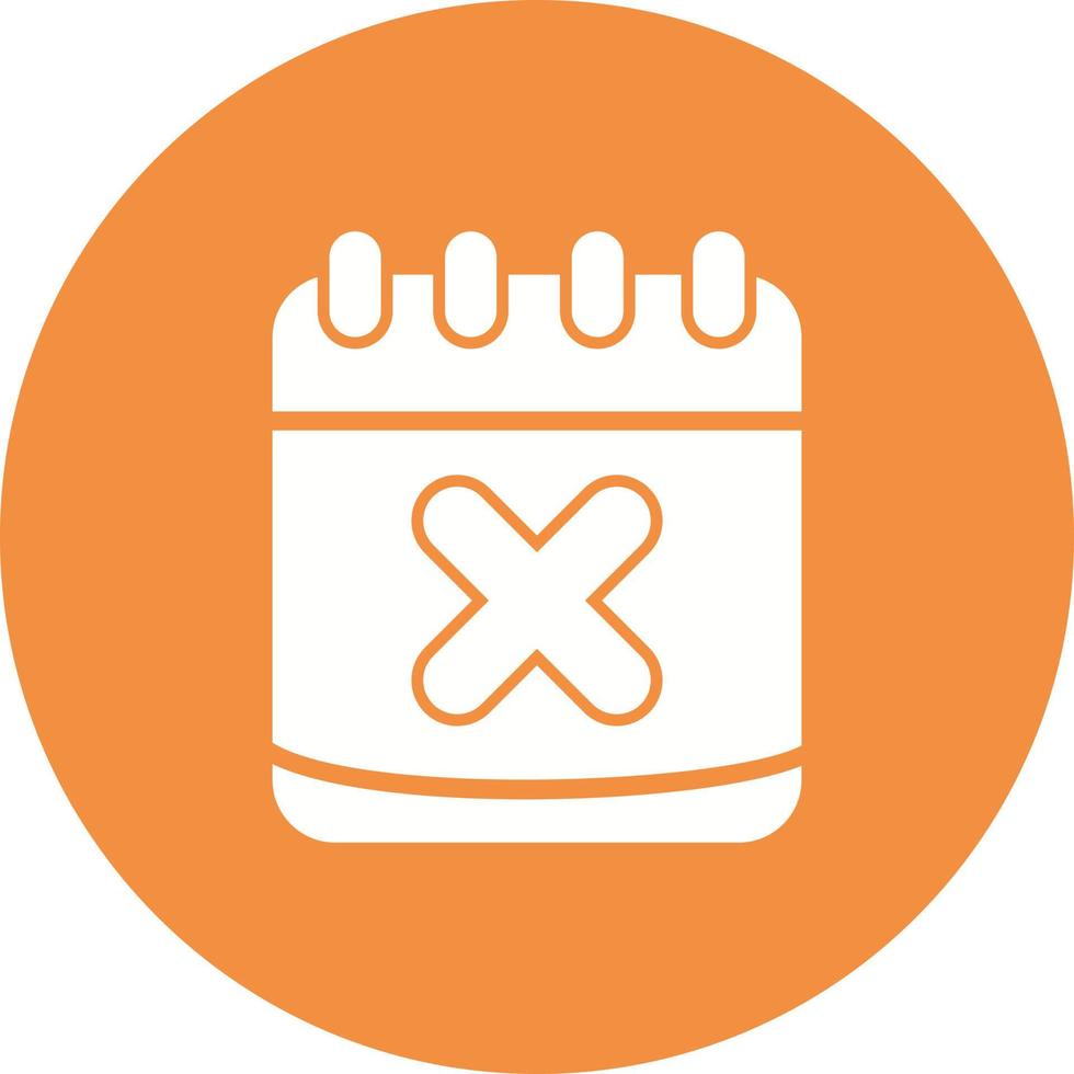 Cancel Event Vector Icon