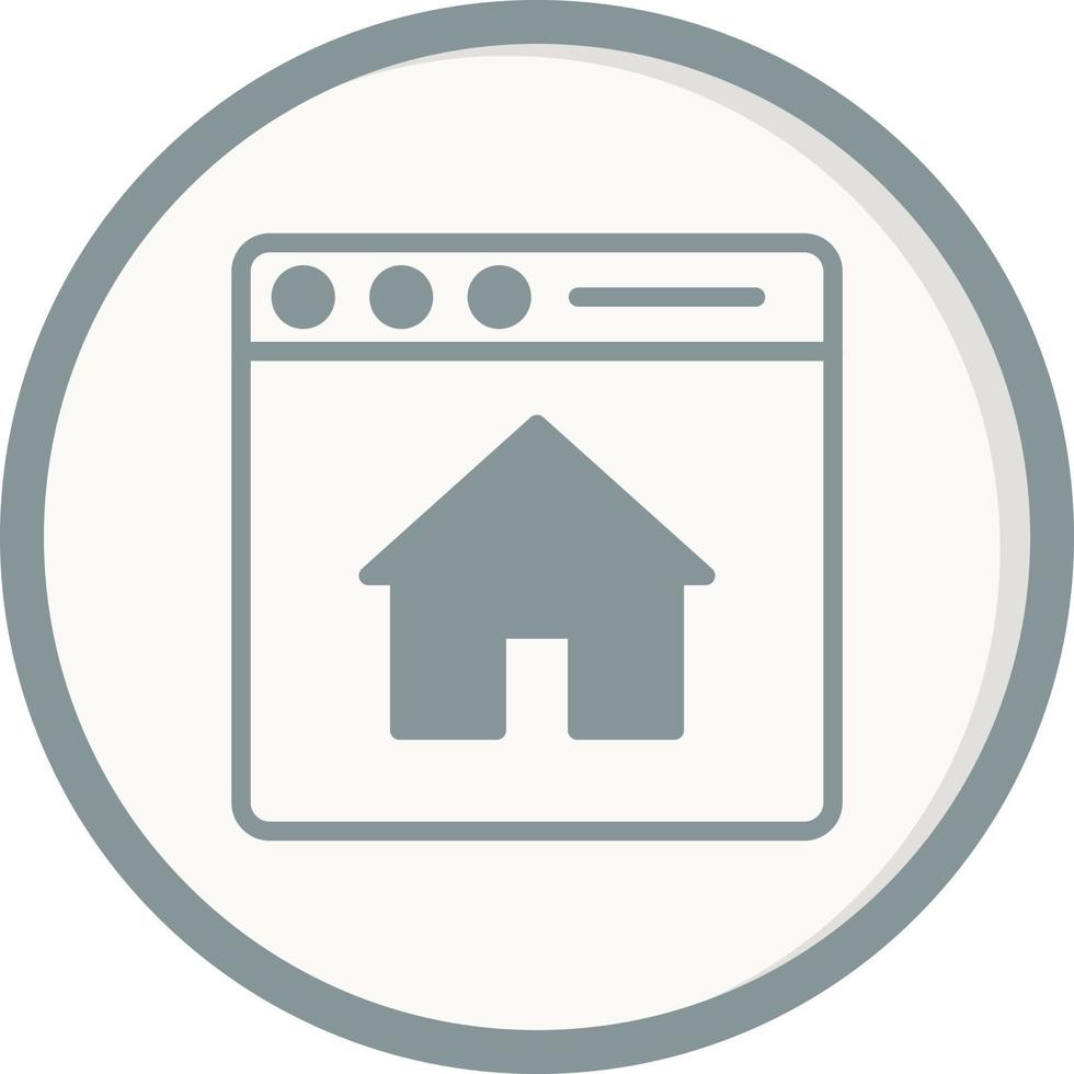 Home Page Vector Icon