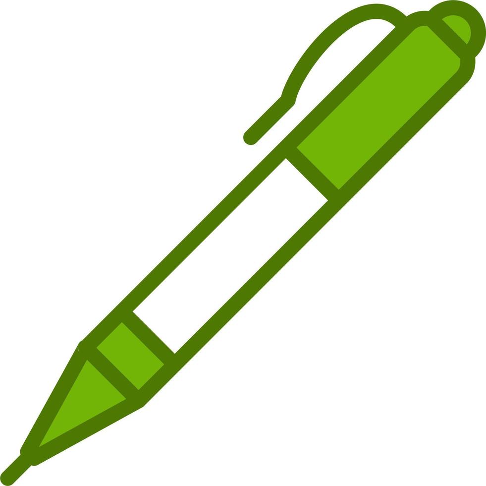 icono de vector de pluma