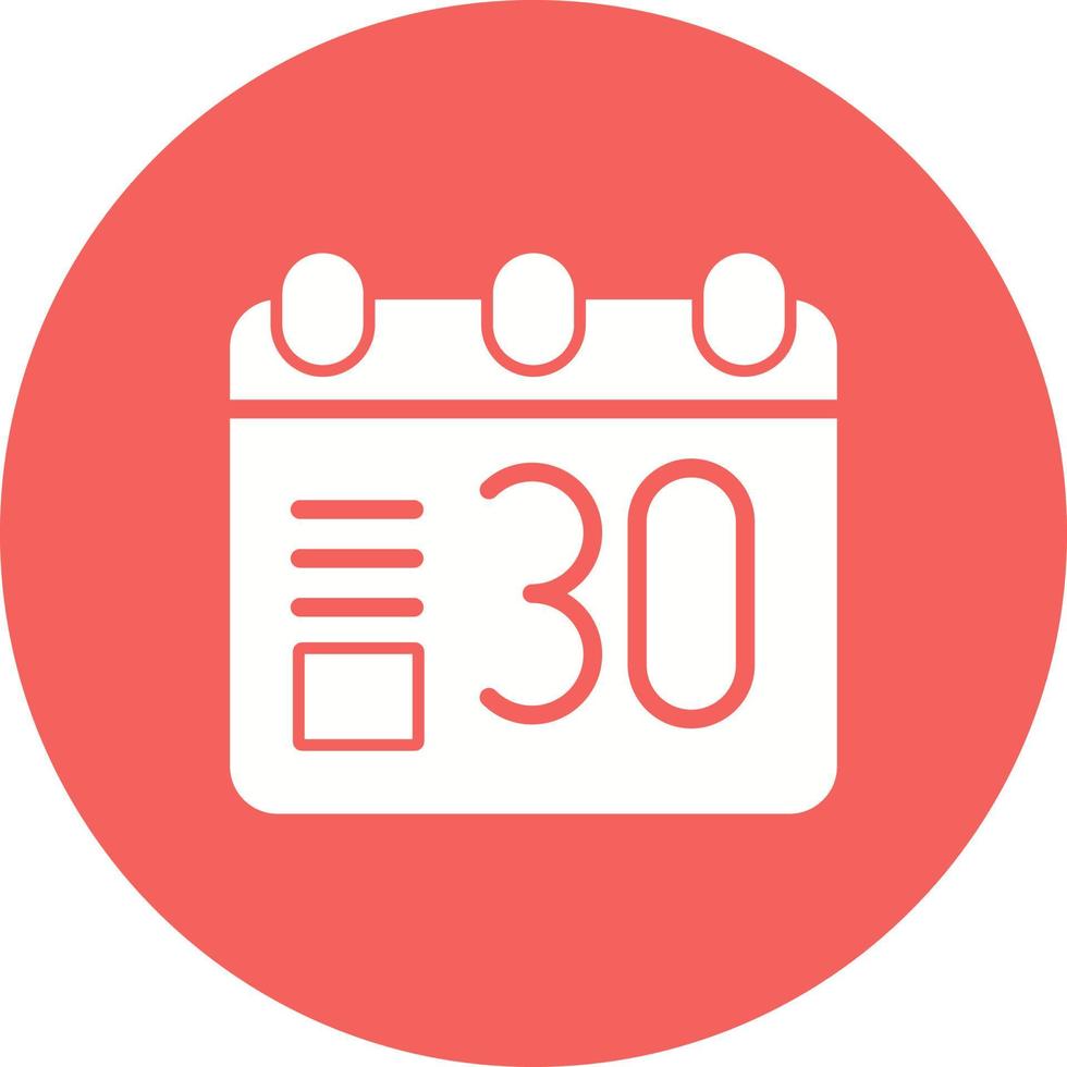 Calendar Vector Icon