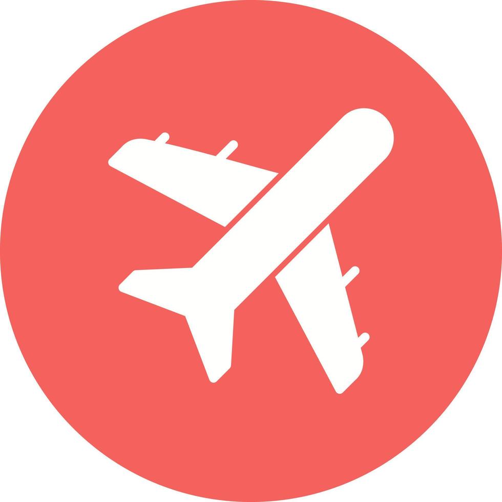 icono de vector de avión