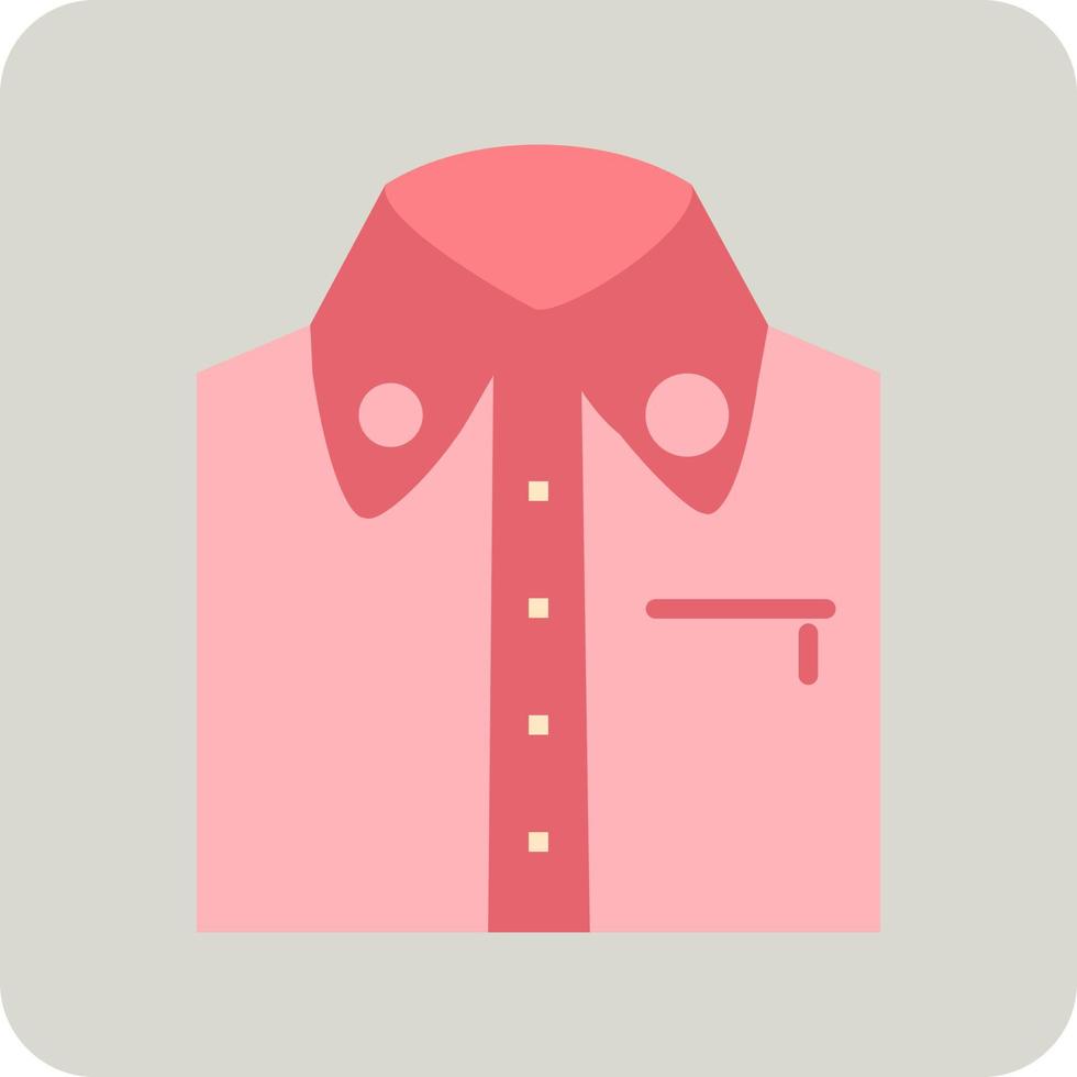 icono de vector de camisa