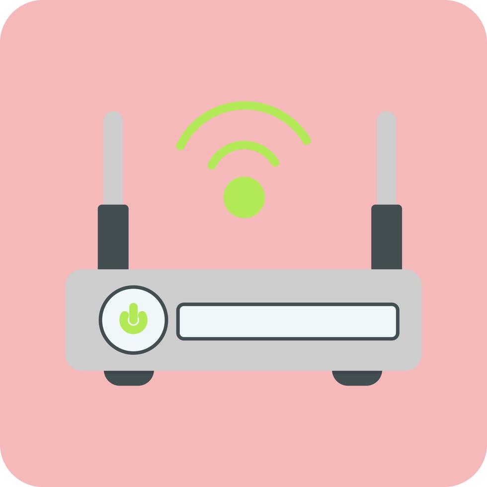 Wifi router Vector Icon