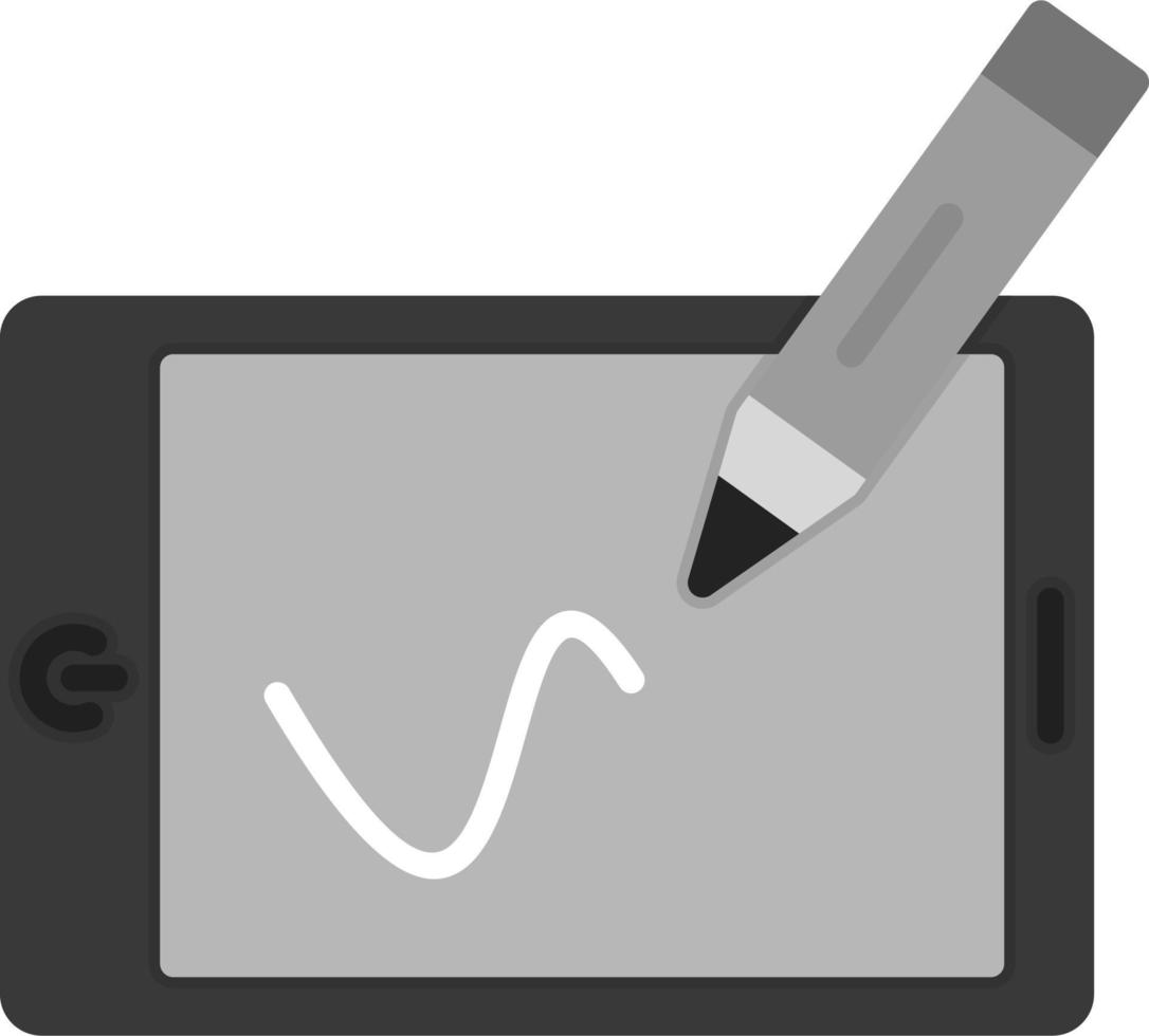 Drawing tablet Vector Icon